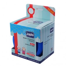 JAPLO BABY FEEDING BOWL (M) - 3 SET BOWL & LIDS (24 boxes (1 carton))