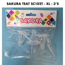 Sakura Teat SC 102 T XL - 3's