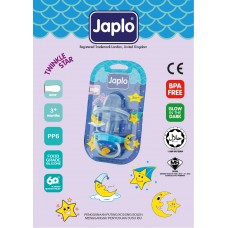JAPLO TWINKLE STAR SOOTHER - OLIVE (12 units (1 inner box))
