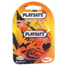 PLAYSAFE EASY PACK DOTTED CONDOM - 2 PCS (12 packs (1 inner box))
