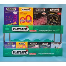 Playsafe condom set with display stand (Set 4)